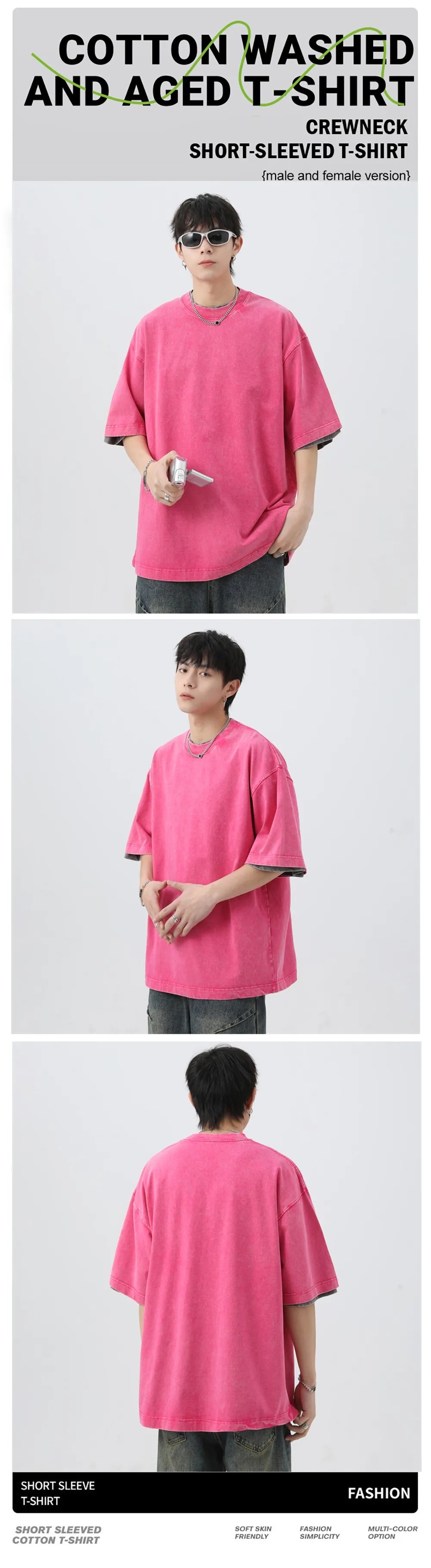 Texas Usa City Letter 1945 Prints Washed T-Shirts Mens Oversized Cotton T Shirt Summer O-Neck Short Sleeve Tops Casual Male Tees