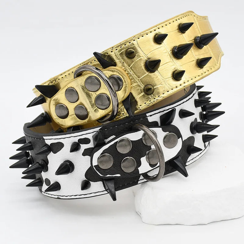 Medium And Large Dog Collars, Rivet Dog Collars, Kasro Bully Dog Collars, Anti-Bite Neck Collars Dogo De Marino Dog Neck Collars