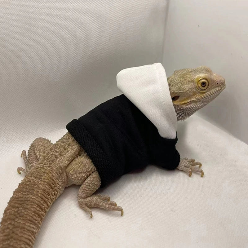 Bearded Dragon Clothes Costume Hand-made Coat Hoodie Jackets for Small Animal
