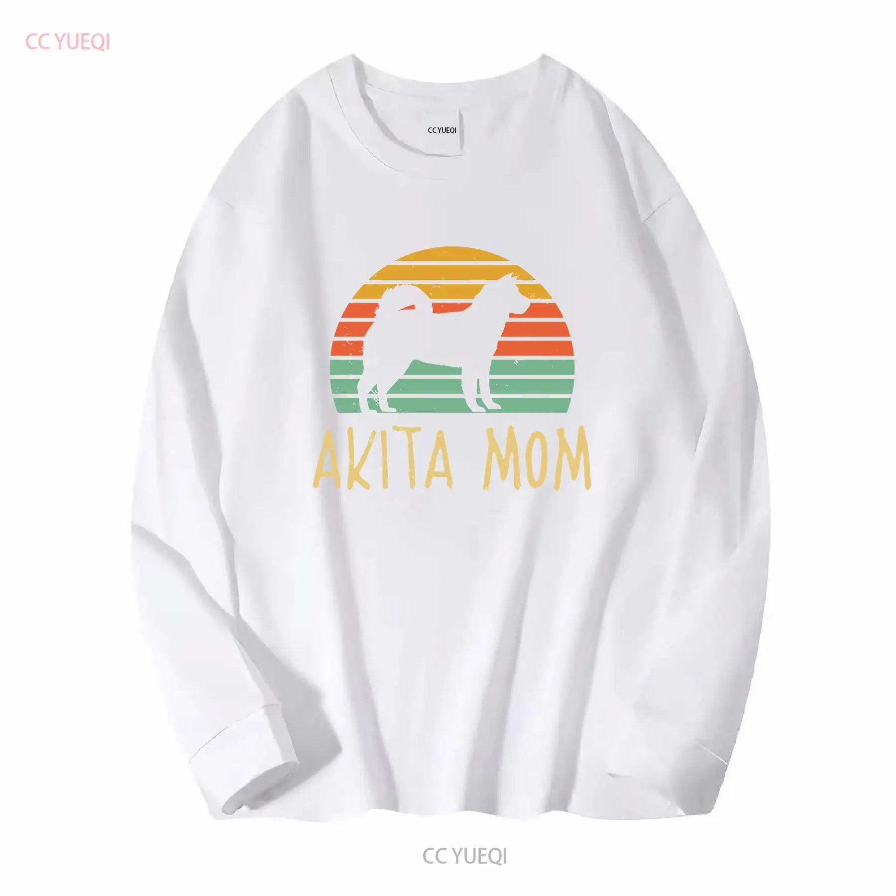 Vintage Akita Mom Dog T Shirt