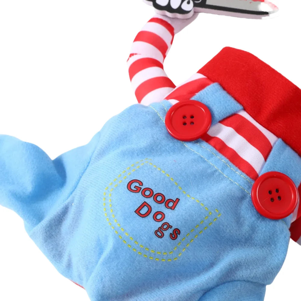 Halloween Funny Dog Clothes for Small Medium Dogs Cats Party Dressed Up Cosplay Pets Costumes  Chihuahua Bulldog Puppy Outfits