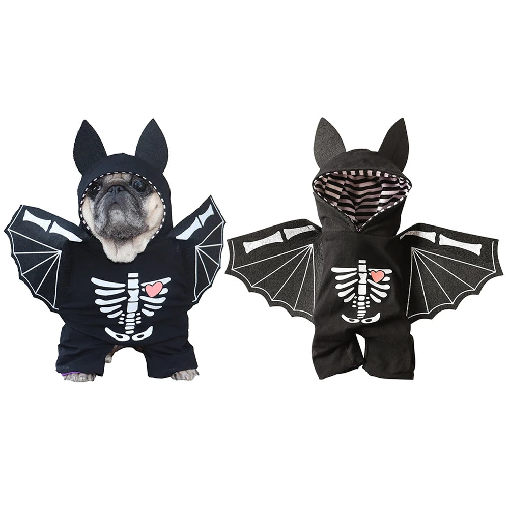 Halloween Dog Clothes Funny Pet Dogs Cosplay Costumes Set Christmas Dog Costume Comical Outfits for Pet Cat Puppy Party Clothing