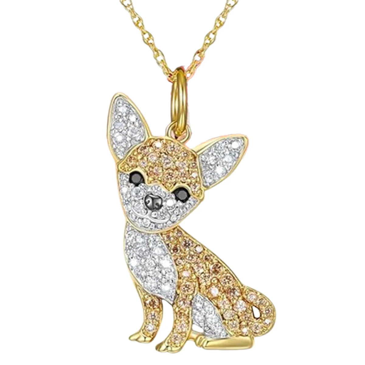 Cute Dog Pendant Necklace