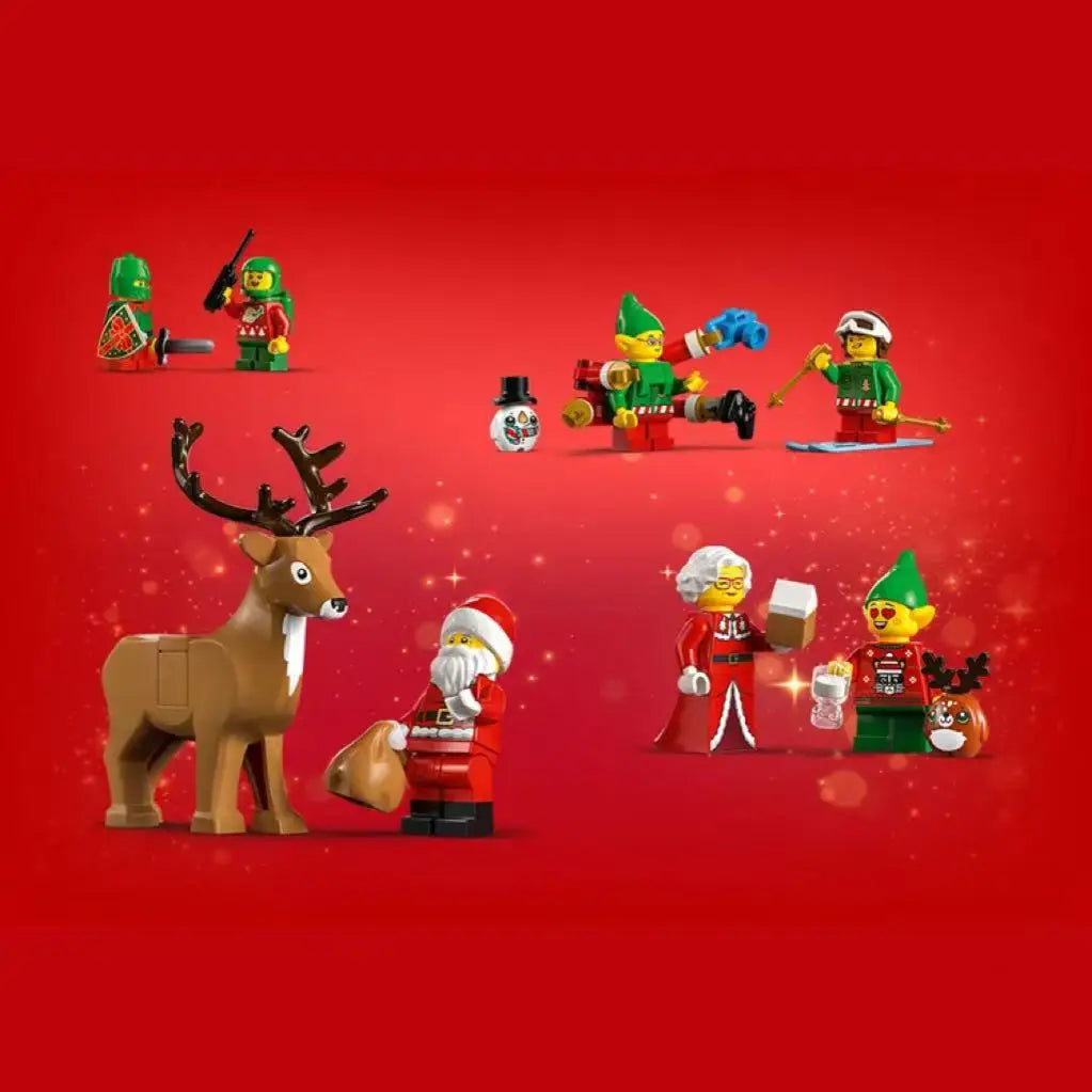 New Model 41843 Christmas Tree, Reindeer, Santa Claus Set, Christmas Gifts, Birthday Gifts Building Blocks