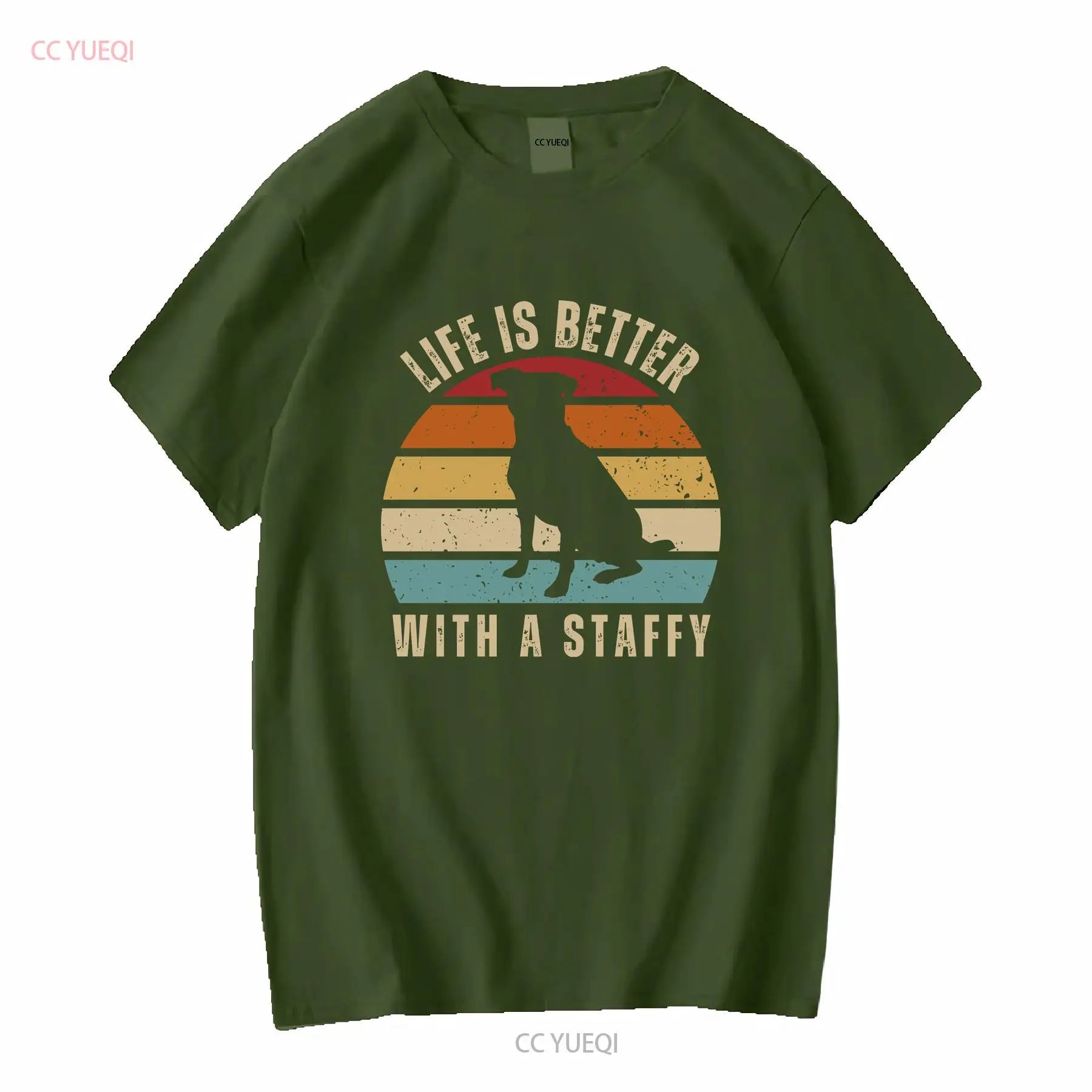 Life Is Better With A Staffy T Shirt