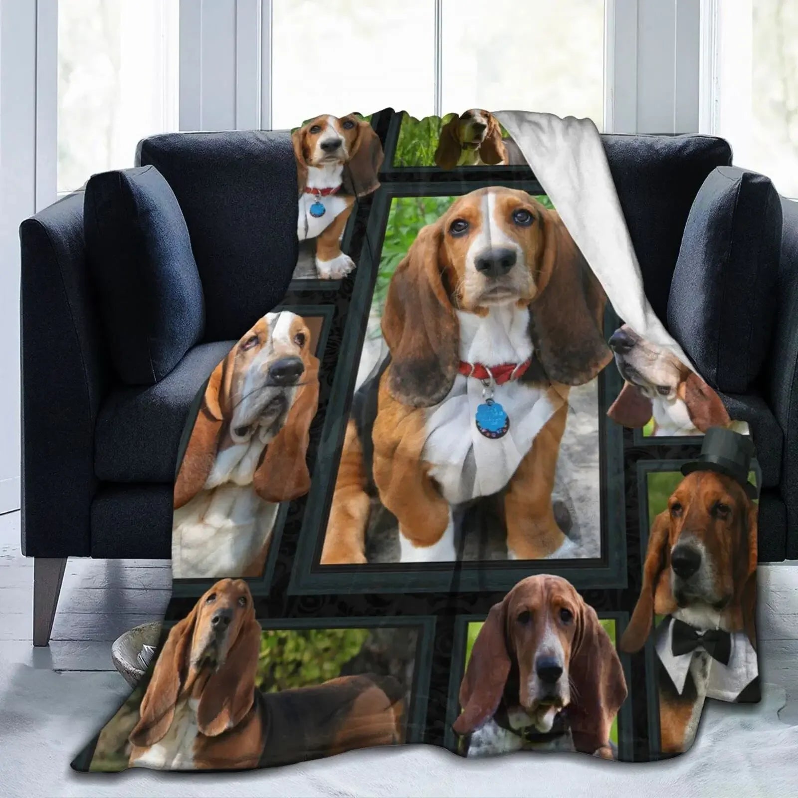 Basset Hound Blanket