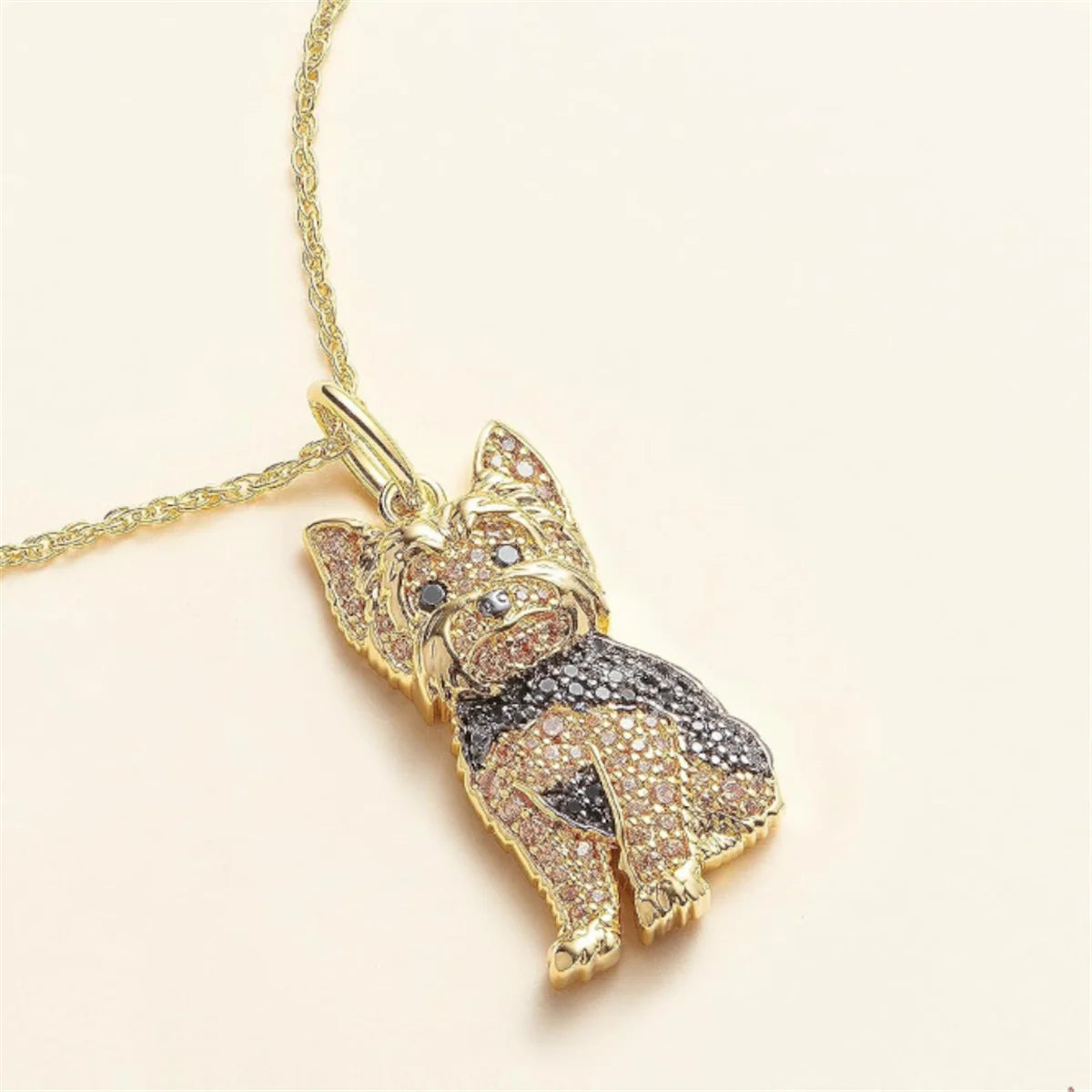 Cute Dog Pendant Necklace