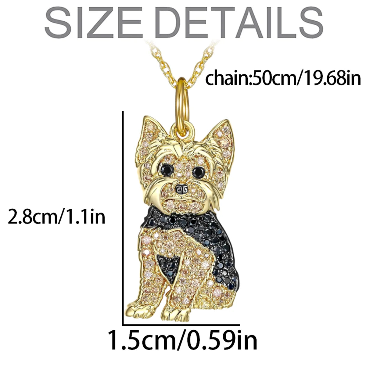 Cute Dog Pendant Necklace