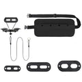 KYCOR-Bearded Dragon Harness And Leash Set-Bearded Dragon Accessories, For Outdoor Travel-Black Decor Suit