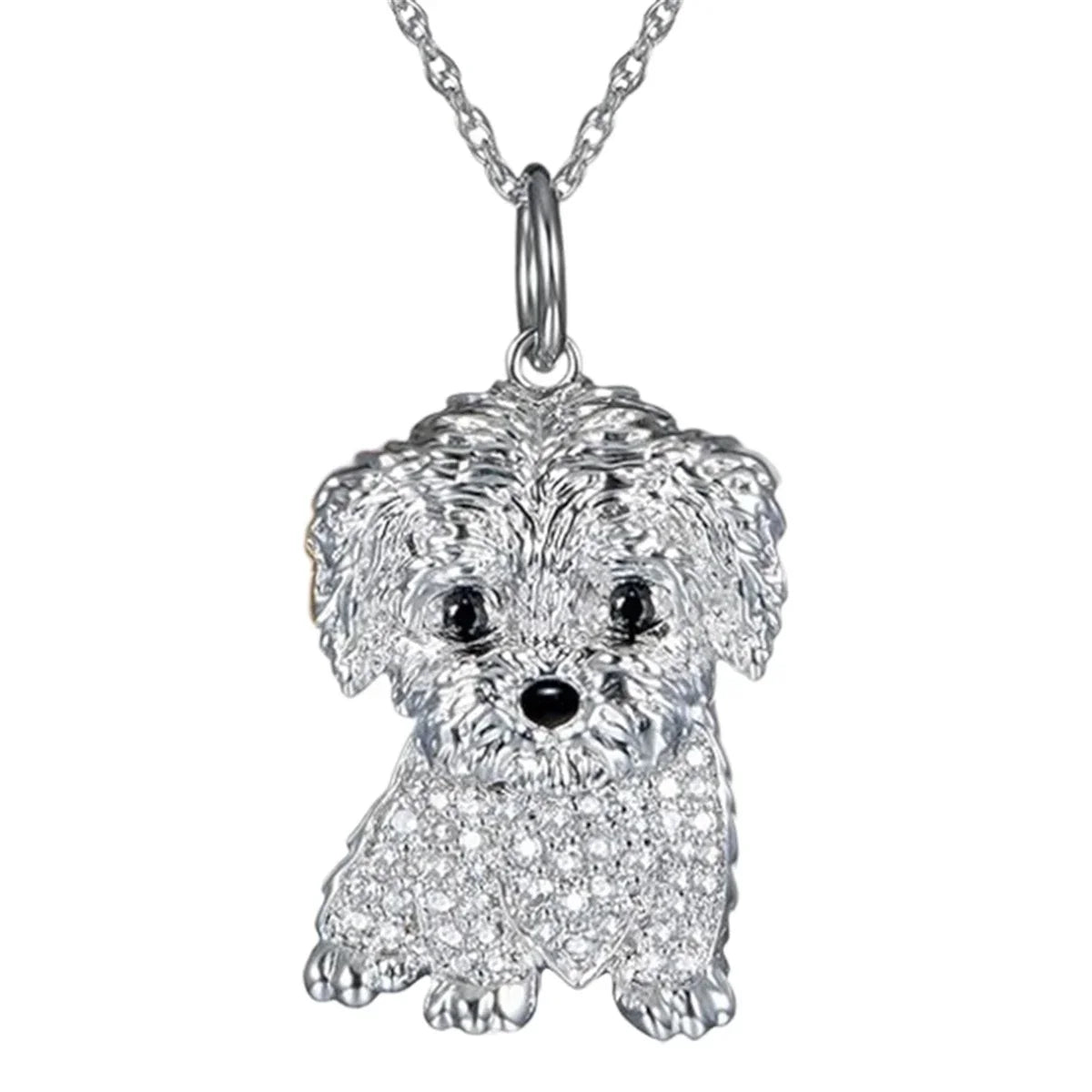 Cute Dog Pendant Necklace