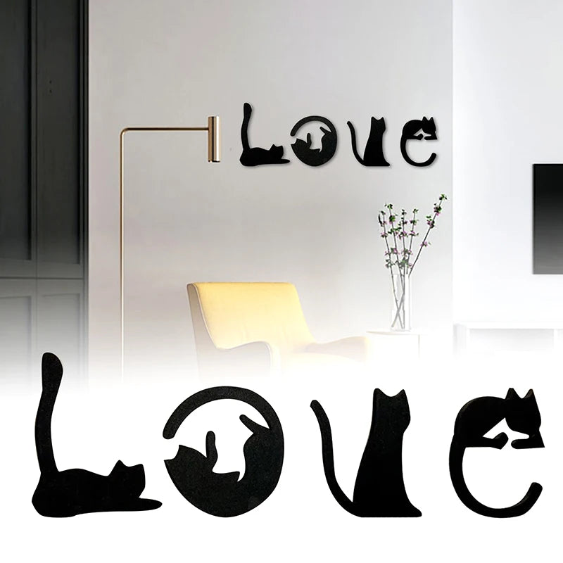 Black Cat Wall Decor