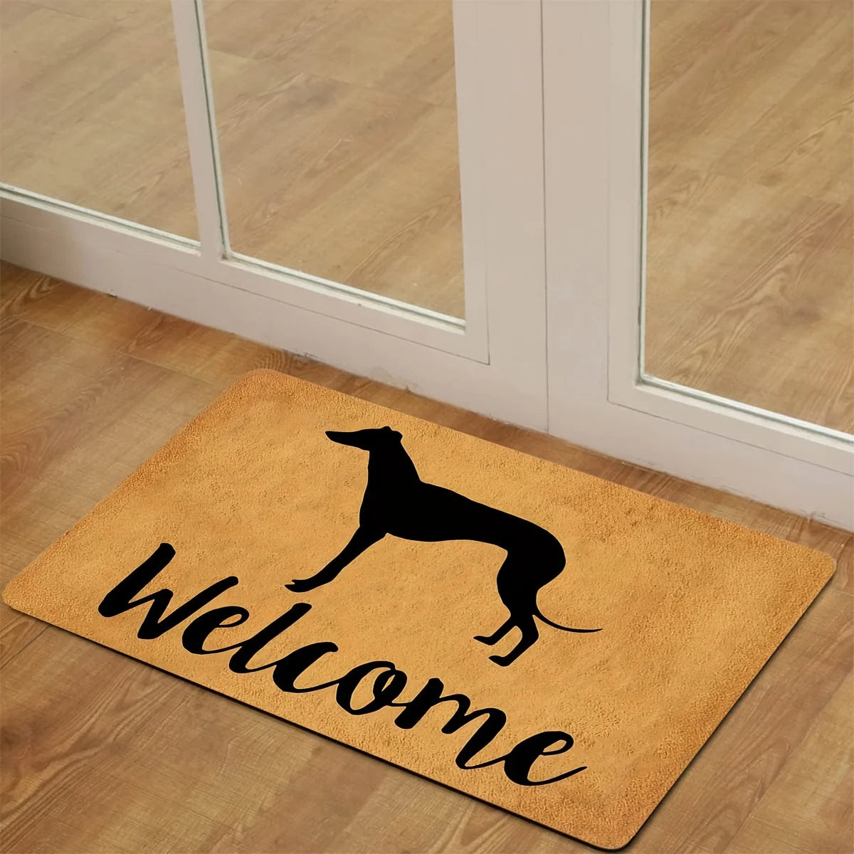 Greyhound Welcome Door Mat