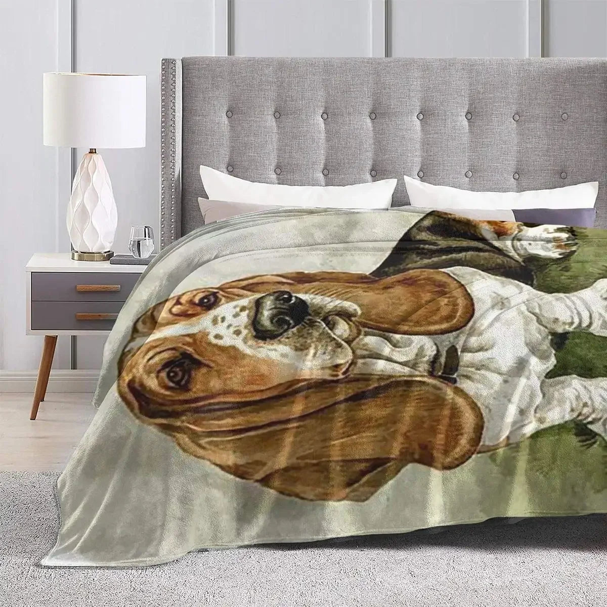 Basset Hound Blanket
