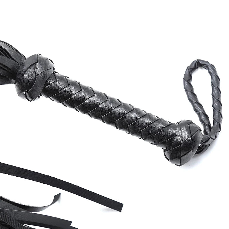 Horse Whip Riding Crop Equestrian Faux Leather Whip Horse Equipment Whip Training Horse Riding Whip for Couples