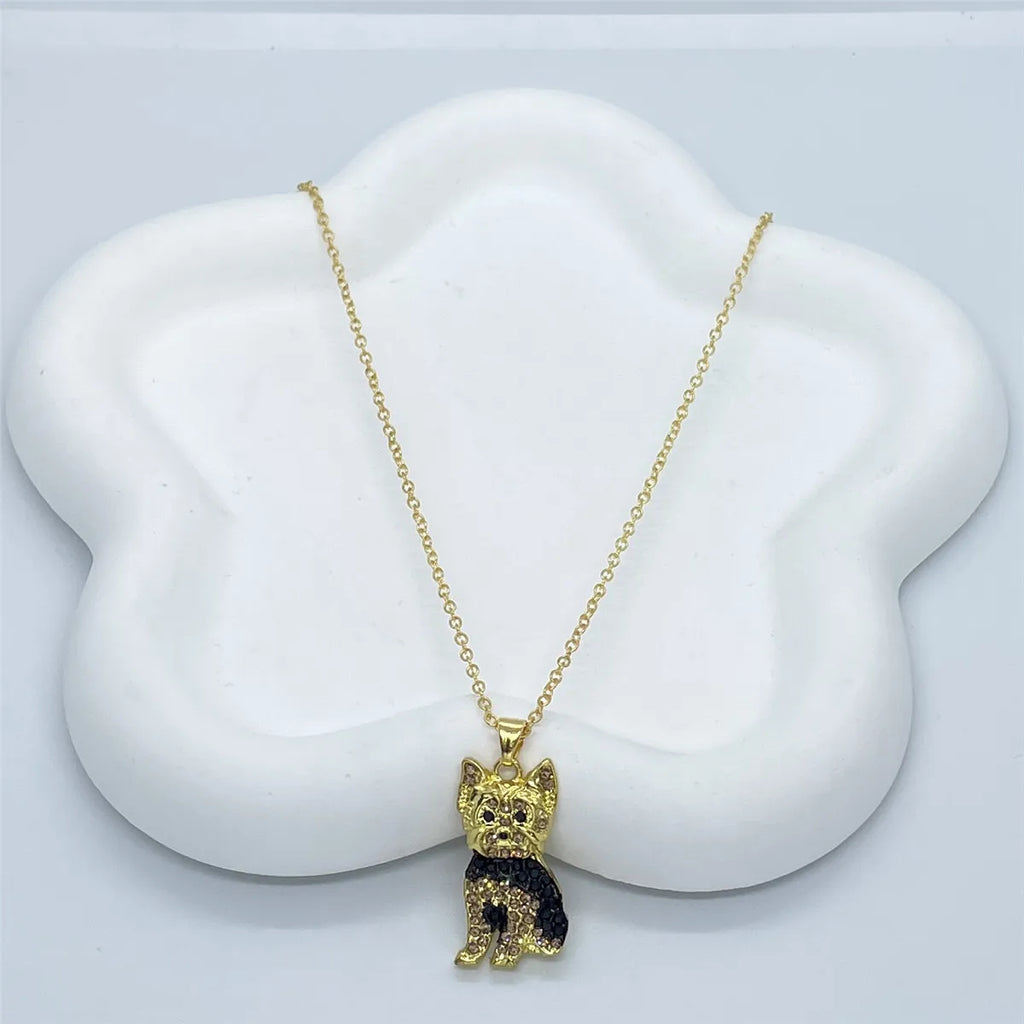 Cute Dog Pendant Necklace