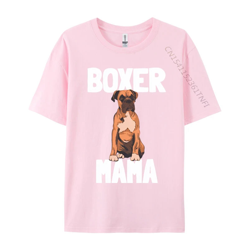 Boxer Dog Mama T Shirt