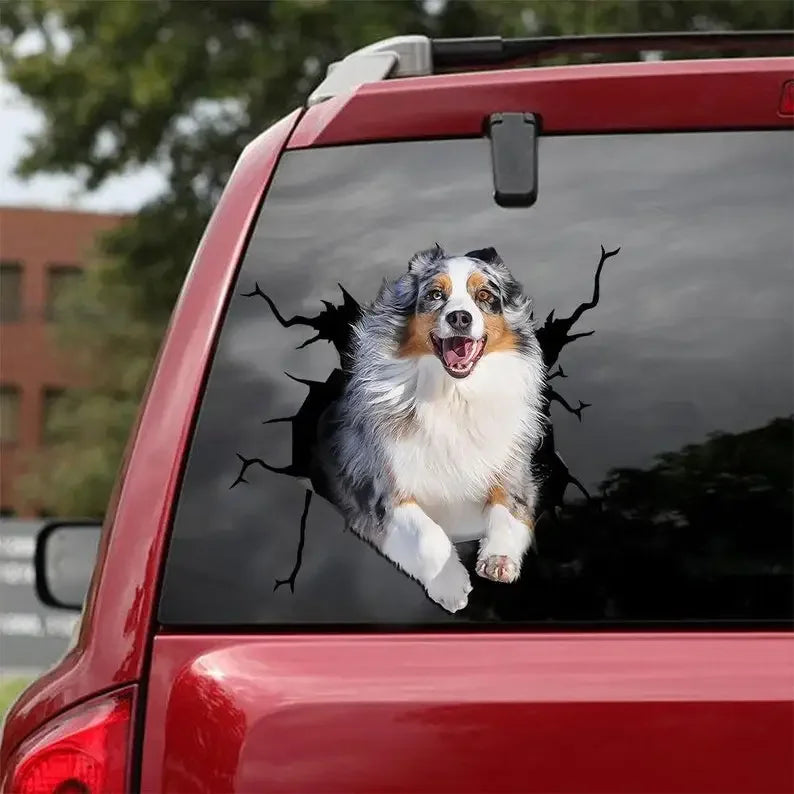 Australian Shepherd Car Sticker