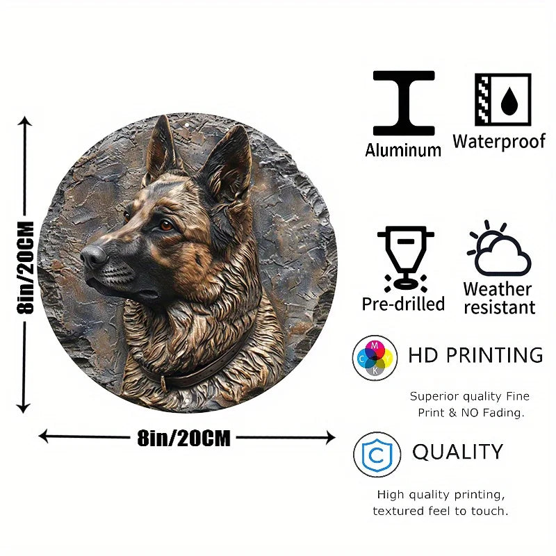 German Shepherd Dog Sculpture