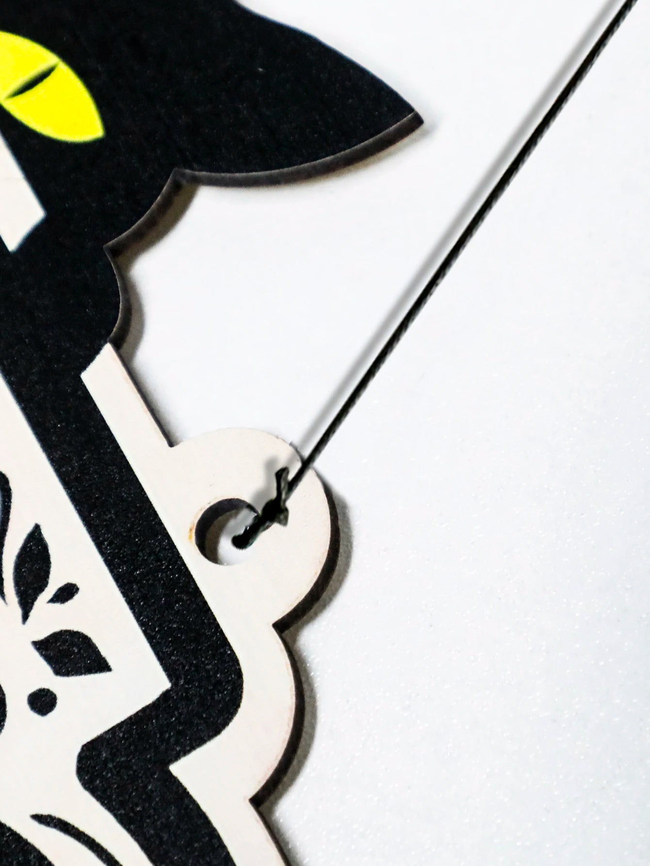 Black Cat Book Tracker Sign