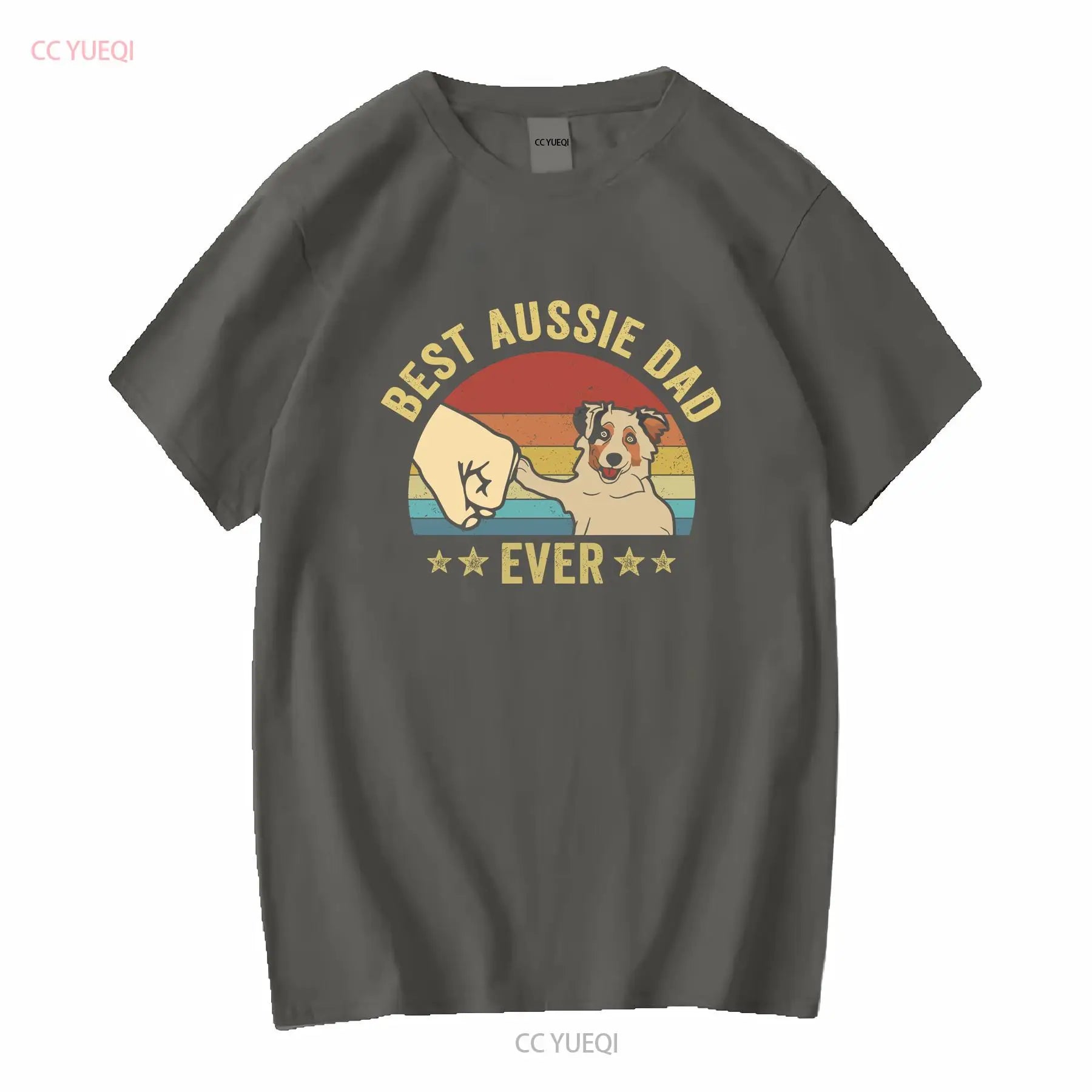 Father's Day Australian Shepherd Dad T-shirt