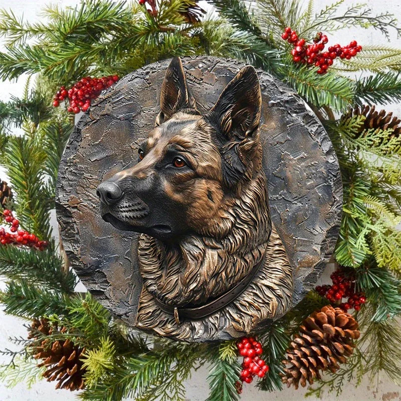 German Shepherd Dog Sculpture