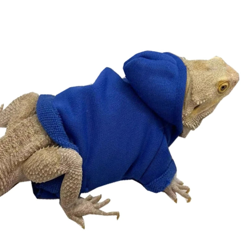 Bearded Dragon Clothes Costume Hand-made Coat Hoodie Jackets for Small Animal