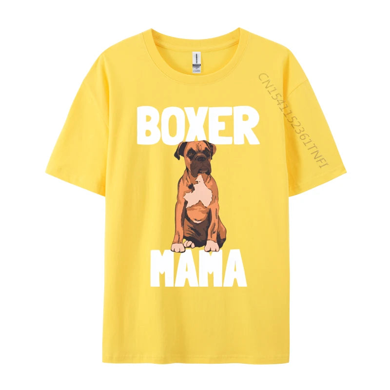 Boxer Dog Mama T Shirt