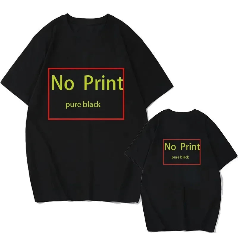 Black Cat Peeping Printed Short Sleeved T-shirt