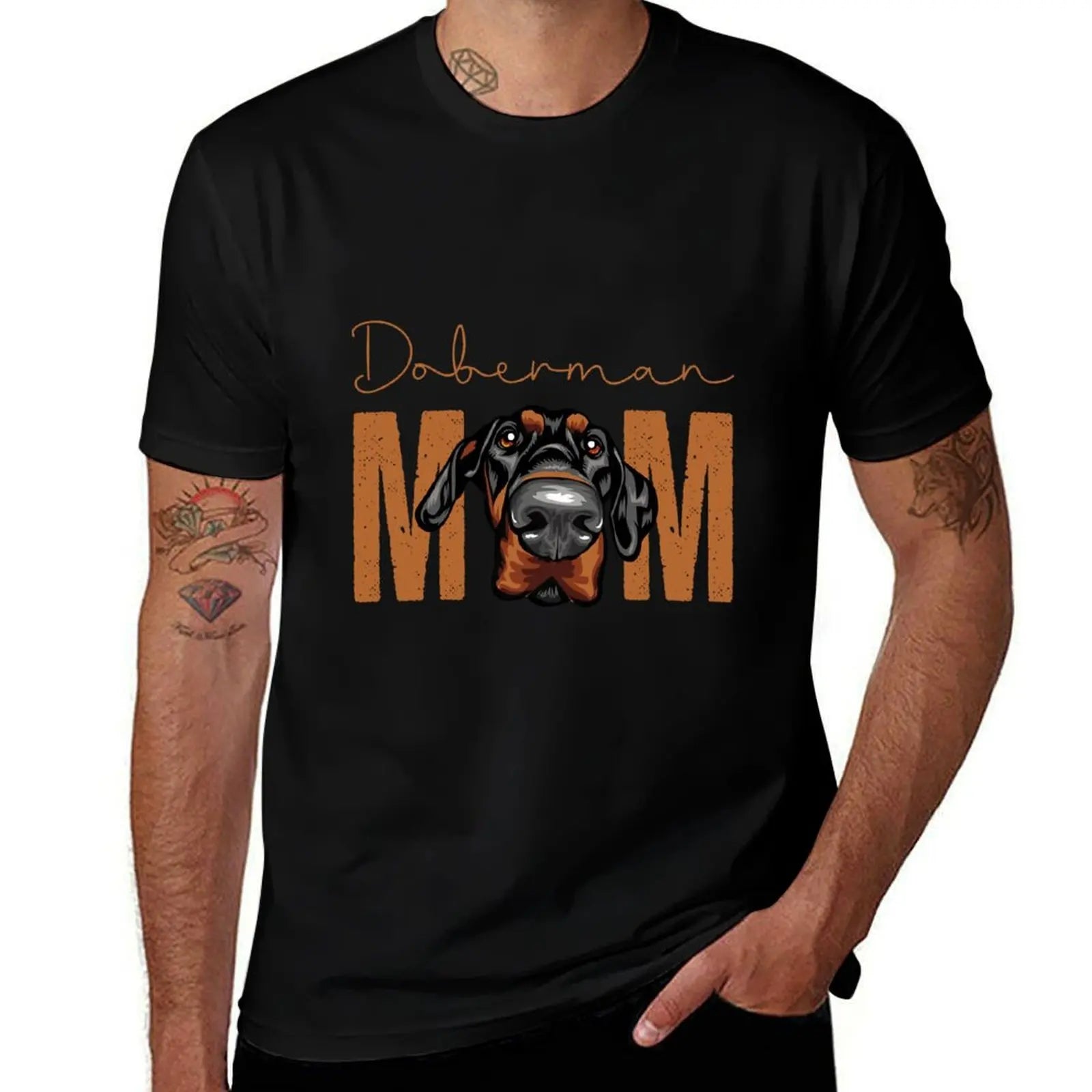Doberman Mom T-Shirt