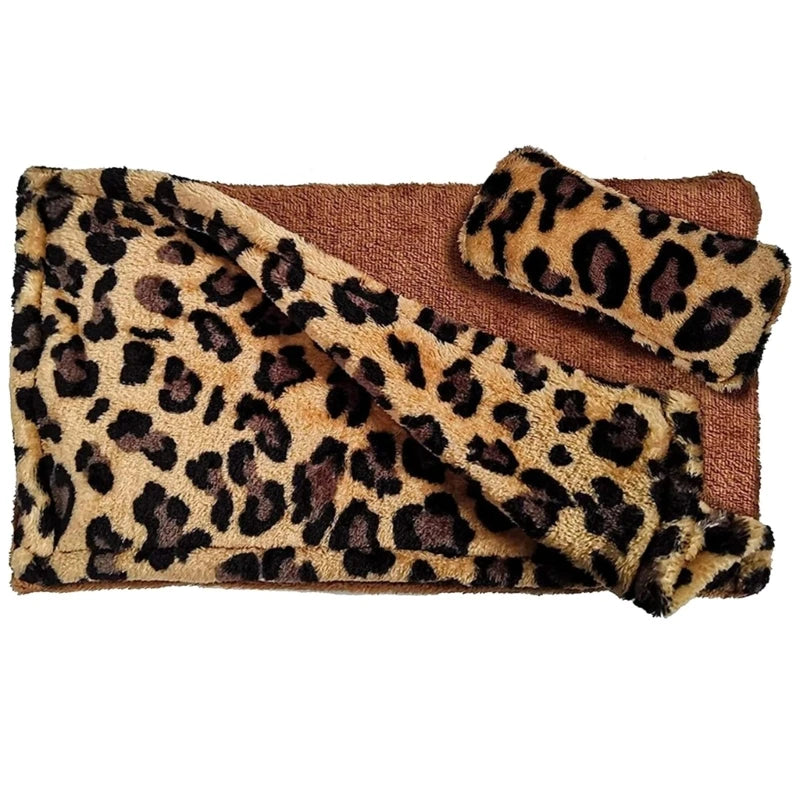 Sleeping Bag Bearded Dragon Accessories Bearded Dragon Bed with Pillow and Blanket Hideout Habitat