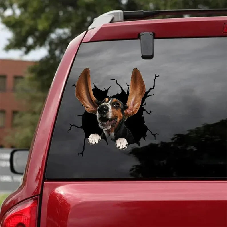 Basset Hound Car Stickers