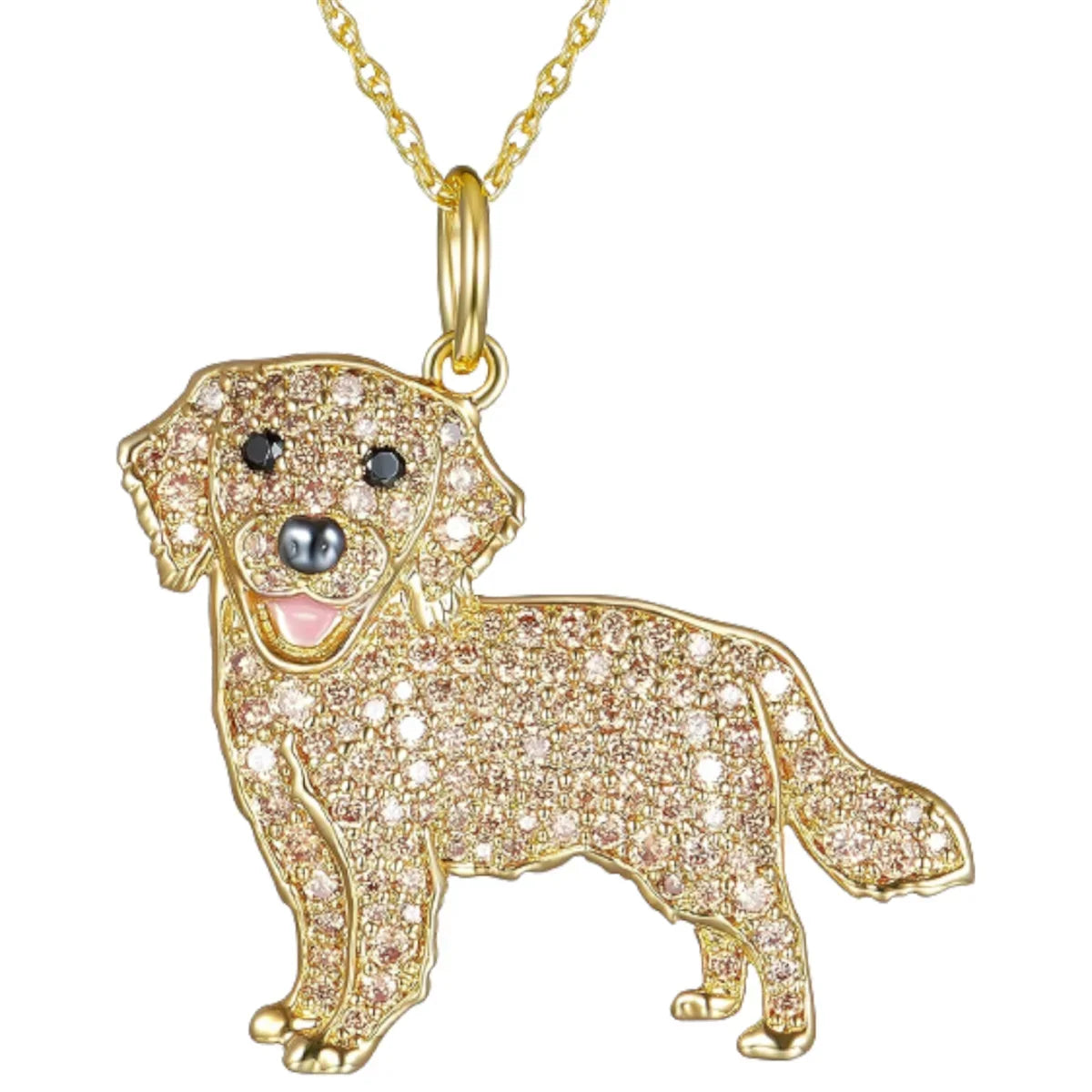 Cute Dog Pendant Necklace