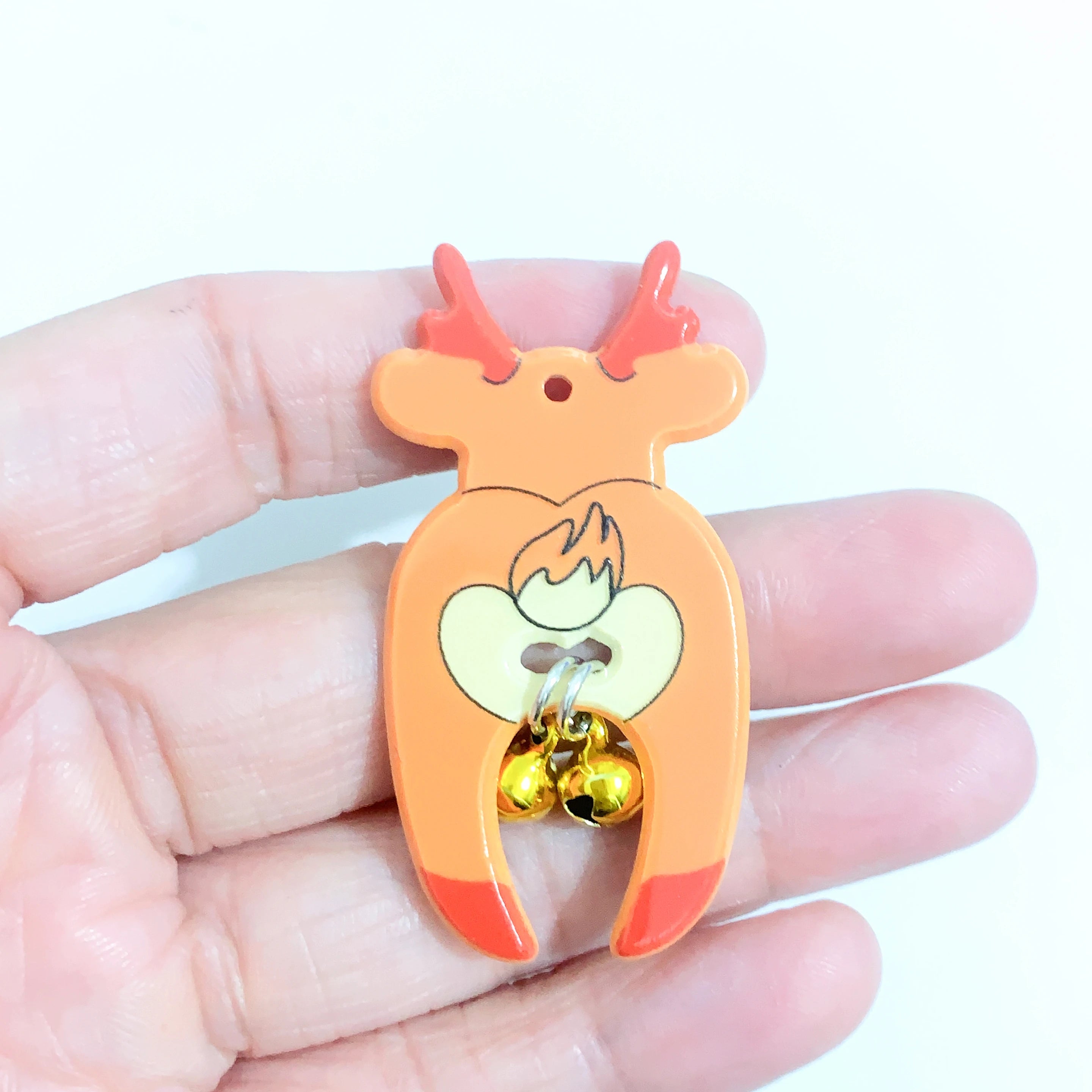 Yak Raccoon Christmas Tree Acrylic Charms Wholesale Bulk for Earring DIY Accessories 5PCS/LOT
