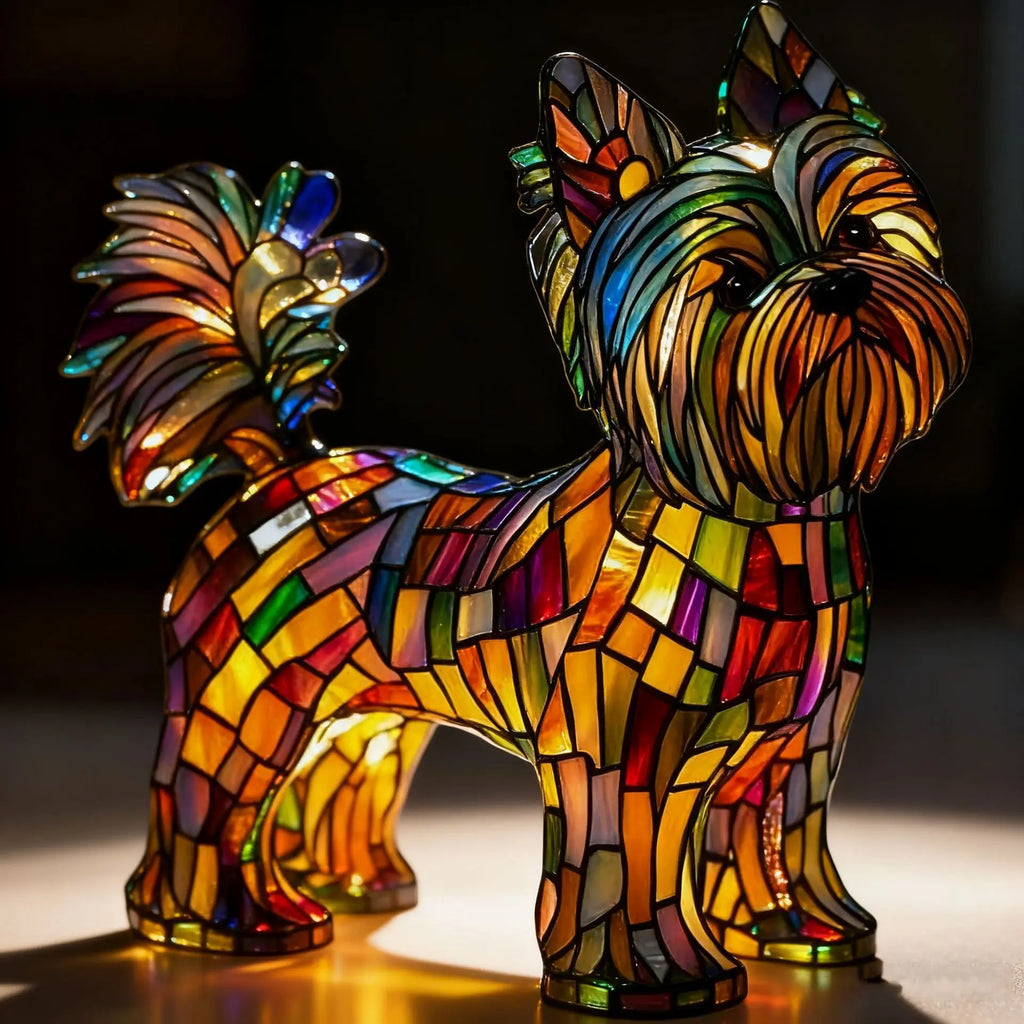 Dog, Cat & Animals Glass Lamp