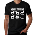 Newfie Training Newfoundland Dog Tricks T-Shirt