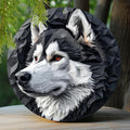 Alaskan Malamute Aluminum Metal Sign