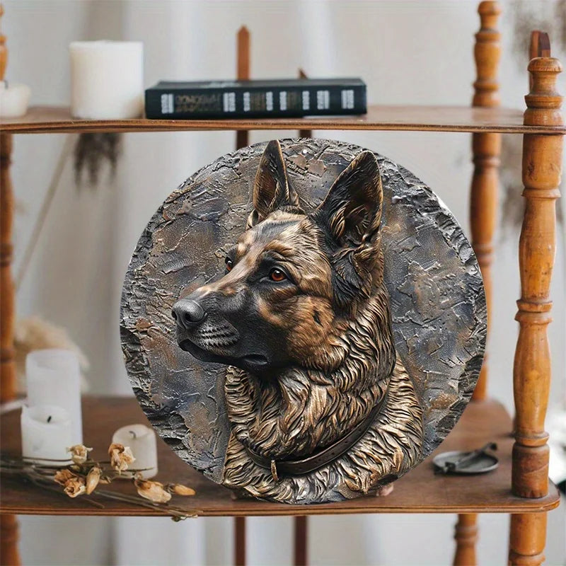 German Shepherd Dog Sculpture