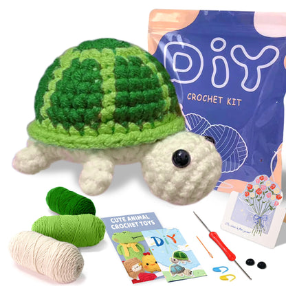 Turtle Knitting Kit for Beginners