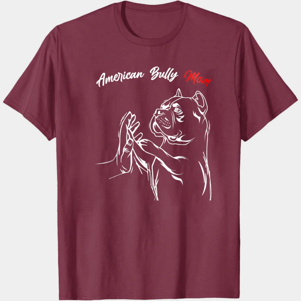 American Bully Mom T-Shirt