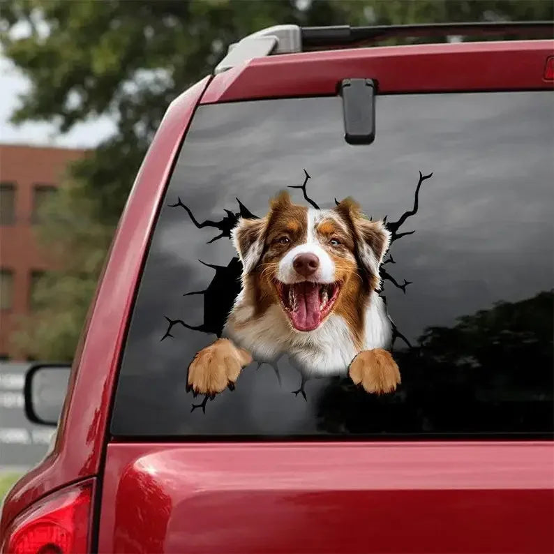 Australian Shepherd Car Sticker