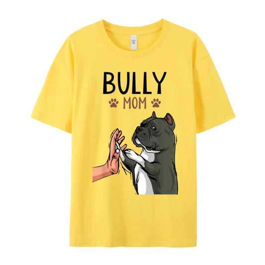 American Bully Mom T Shirt