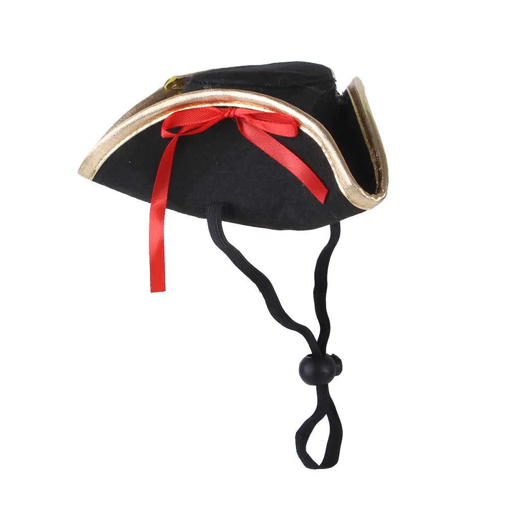Halloween Pet Cat Dog Cap Funny Pet Product For Photography Cosplay Police Hat Holiday Costume Chihuahua Yorkshire Accessories