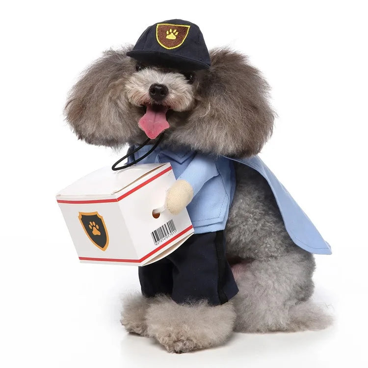 Halloween Knife-Themed Gum Dog Suit Funny Cute Pet Costume for Winter Best Sales! Small Size Cloth Shirt Design