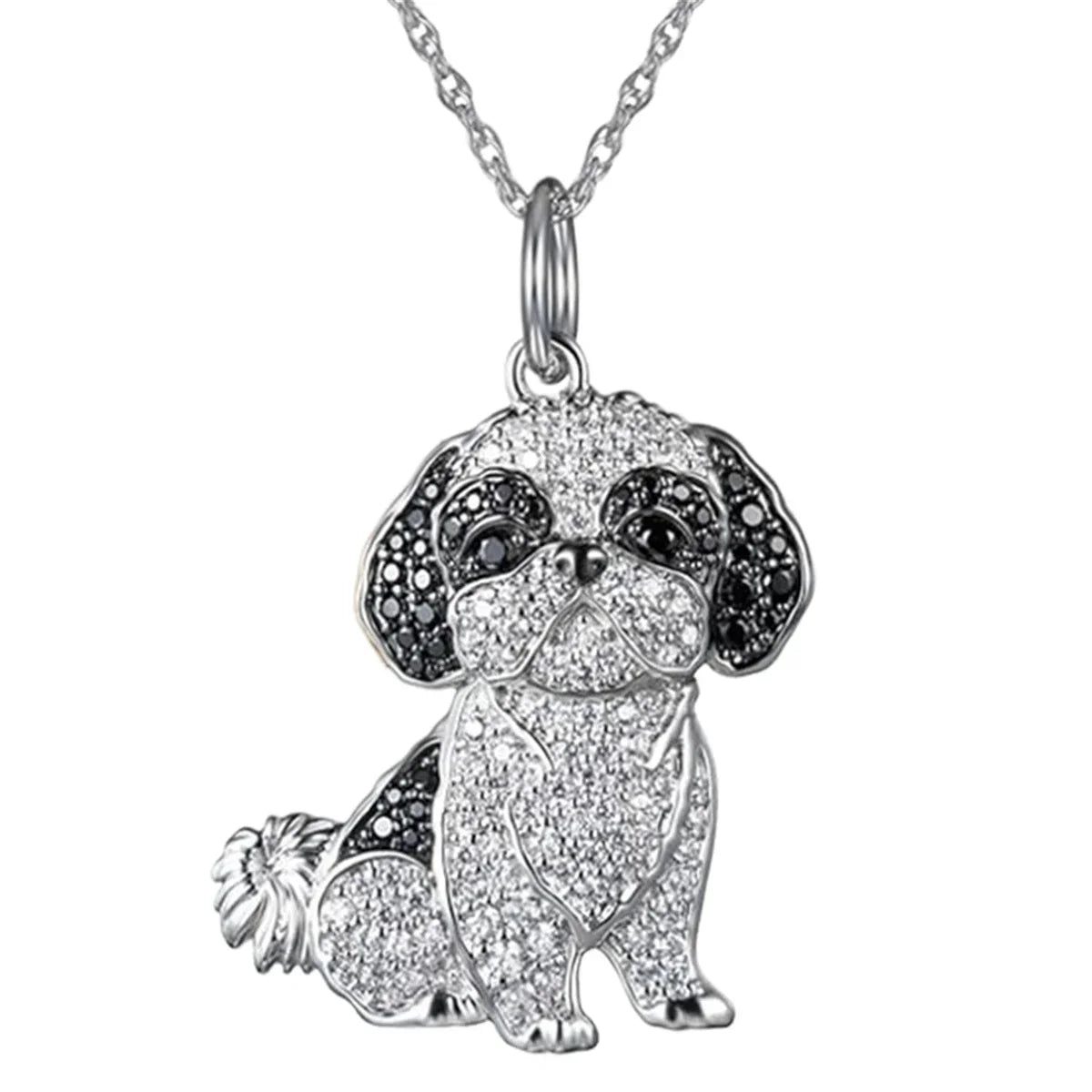 Cute Dog Pendant Necklace