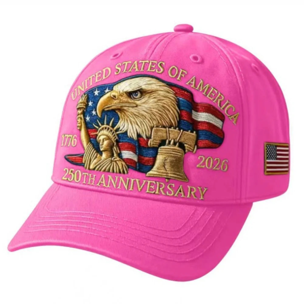Anniversary Historic Patriotic Baseball Cap