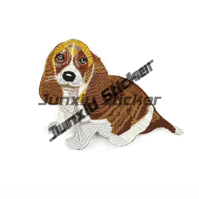 Sweet Basset Hound Sticker