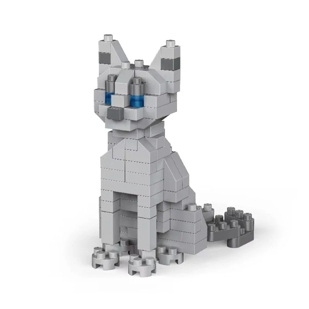 Dog Building Blocks Lifelike Appearance
