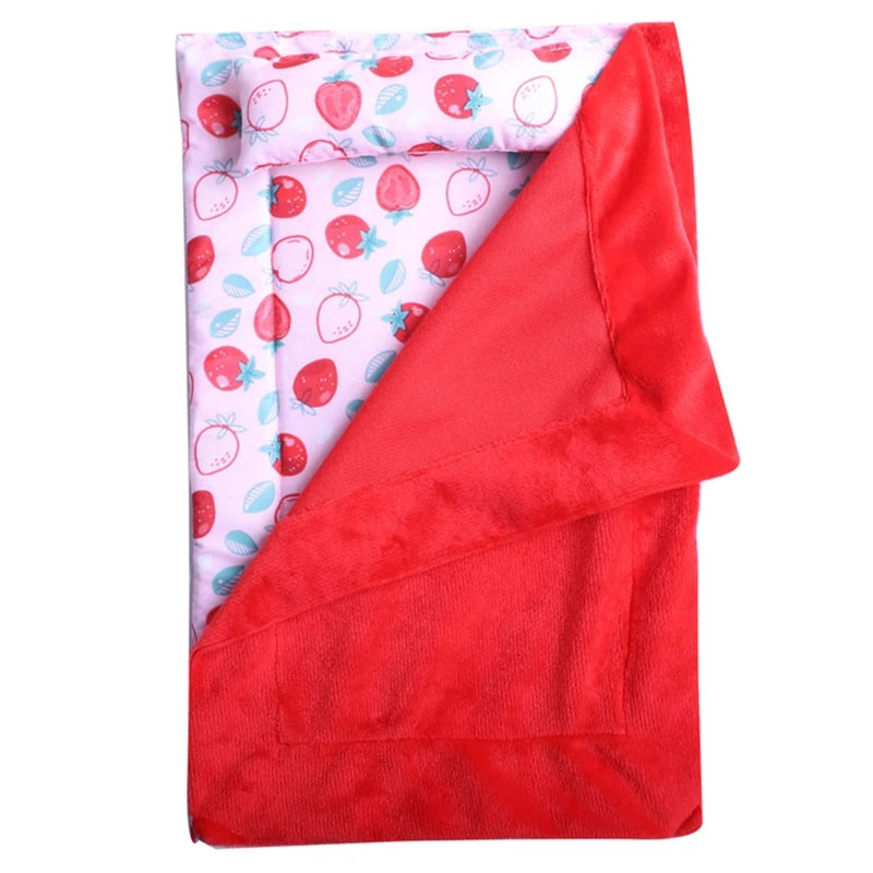 Sleeping Bag Bearded Dragon Accessories Bearded Dragon Bed with Pillow and Blanket Hideout Habitat
