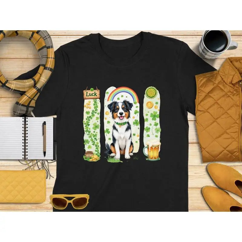 Australian Shepherd St Patricks Day T-Shirt