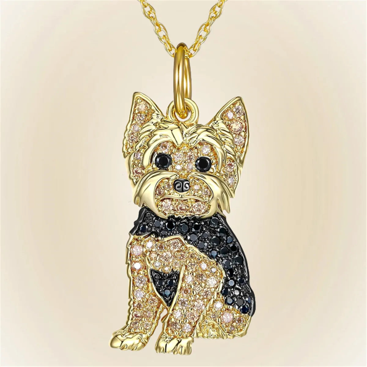 Cute Dog Pendant Necklace